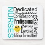 Nurses Recognition Collage - National Nurses Week Mousepad