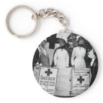 Nurses Recruiting Station World War One Key Chain