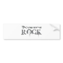 Nurses Rock bumper stickers