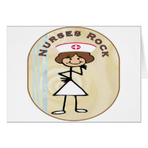 Nurses Rock Greeting Cards