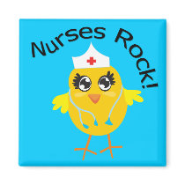 Nurses Rock Magnets