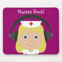 Nurses Rock! Mousepads