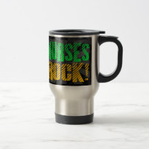 Nurses Rock, Orange and Green Fun Mug