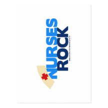 Nurses Rock Postcards