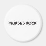 nurses rock refrigerator magnet