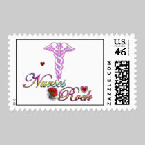 Nurses Rock Stamp