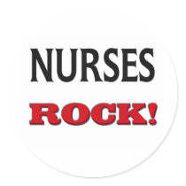 Nurses Rock stickers