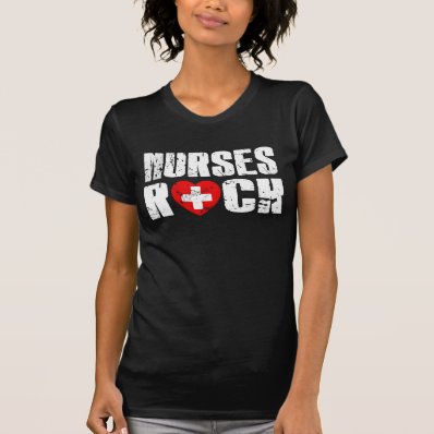 nurses rock t-shirt