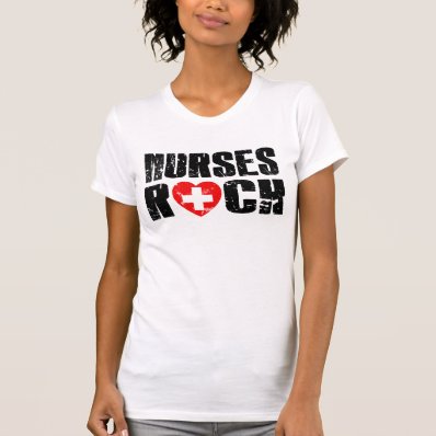 nurses rock t-shirt