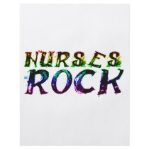 NURSES ROCK WITH COLOR PERSONALIZED FLYER