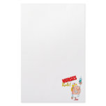 nurses rule cute cartoon nurse personalized stationery