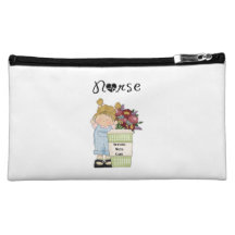 Nurses Serving With Care Cosmetic Bags