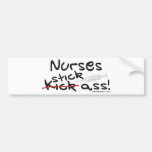 Nurses Stick Ass Bumper Stickers