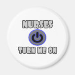 Nurses Turn Me On Fridge Magnets