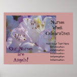 NURSES Week Celebration Poster Nurses are Angels