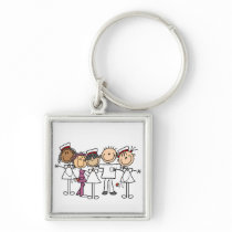 Nurses Week T-shirts and Gifts Keychain