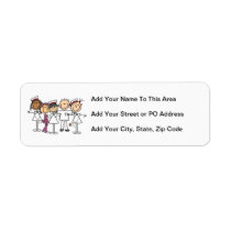 Nurses Week T-shirts and Gifts Custom Return Address Labels