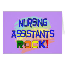 Nursing Assistants ROCK Greeting Cards