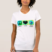 Nursing Assistants T-Shirts Peace Love t-shirts
