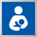 Nursing / Breastfeeding Symbol Print
