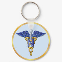 Nursing Caduceus keychains by Spice Nursing Caduceus keychains