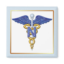 Nursing Caduceus magnets