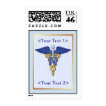 Nursing Caduceus postage