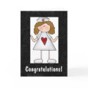 Nursing Congratulations cards