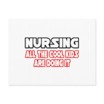 Nursing...Cool Kids Postcards