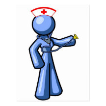 Nursing Icon Animation Postcards