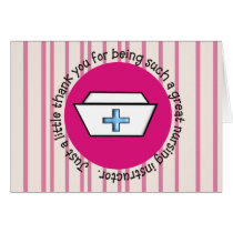 Nursing Instructor Appreciation Card