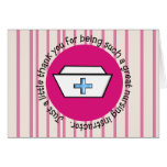 Nursing Instructor Appreciation Card