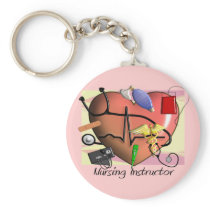 Nursing Instructor Thank You Gifts Key Chain