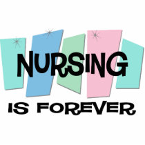 Nursing Is Forever photo sculptures