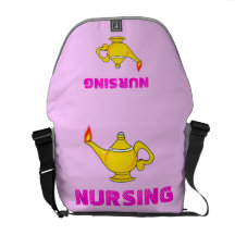 Nursing Lantern Rickshaw Messenger Bag