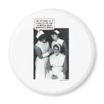 Nursing School Blabbermouth Bandage magnets