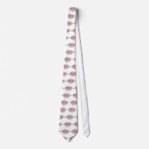 Nursing School - Like Brain Boot Camp Custom Tie