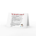 Nursing Shots Greeting Card - Customized by ScottInk Nursing Shots Greeting Card - Customized
