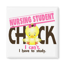 Nursing Student Chick 1 Refrigerator Magnets