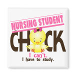Nursing Student Chick 1 Refrigerator Magnets