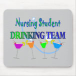 Nursing student DRINKNG TEAM Mouse Pad