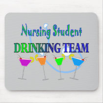 Nursing student DRINKNG TEAM mousepads by gailg1957 Nursing student DRINKNG TEAM mousepads