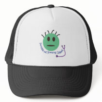 Nursing Student "Freaked Out" Funny Smiley hats by gailg1957 Nursing Student "Freaked Out" Funny Smiley hats