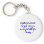 Nursing Student in Training keychains