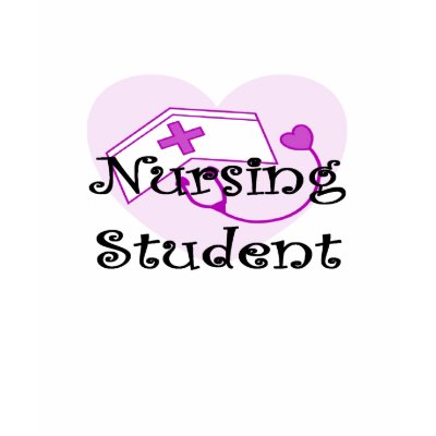 nursing student lon sleeve t-shirt by gailg1957