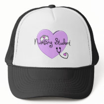 Nursing Student Pink Heart--Adorable hats by gailg1957 Nursing Student Pink Heart--Adorable hats
