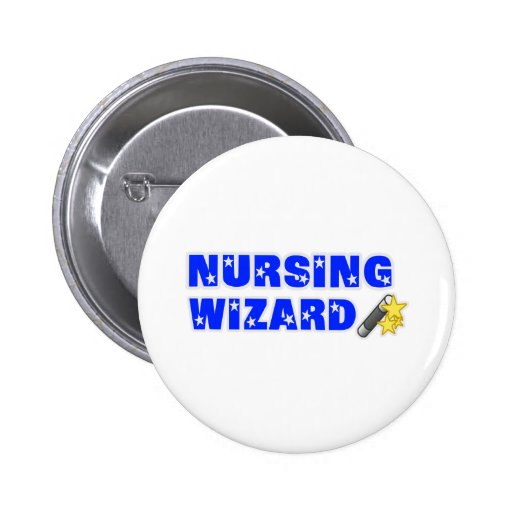 Nursing Wizard Pins