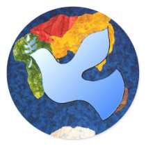Nurturing Tomorrow's Peacemakers Stickers