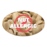 Nut Allergic Sticker