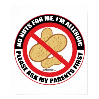 Nut Allergy Posters by fightcancertees